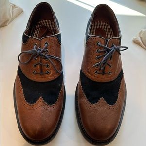 Johnston and Murphy two toned shoes. Good condition. Brown and blue. Size 13